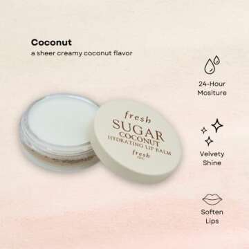 Fresh Sugar Coconut Hydrating Lip Balm 0.21oz/6g
