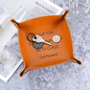 AMBREGRISSUN Funny Off to College Gifts for Son Daughter Tray Middle High Teen Boys Girl Gift Graduation Gifts New College University Gifts for Freshman Gifts Birthday Christmas Stocking Stuffers