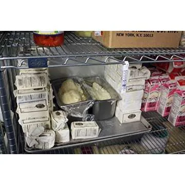 Cooper-Atkins 330-0-1 Refrigerator/Freezer Vertical Analog Glass Tube Thermometer