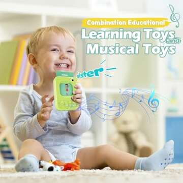 Talking Flash Cards for Toddlers with 96 Sight Words