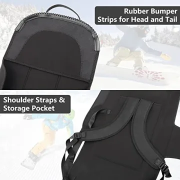 YR Adjustable Snowboard Sleeve Cover for Safe Transport