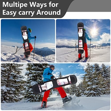 YR Adjustable Snowboard Sleeve Cover for Safe Transport