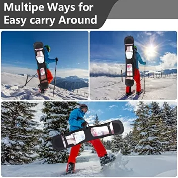 YR Adjustable Snowboard Sleeve Cover for Safe Transport