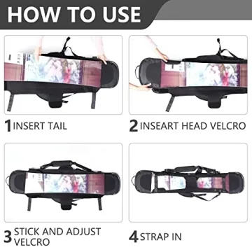 YR Adjustable Snowboard Sleeve Cover for Safe Transport