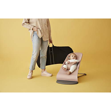 BABYBJORN Bouncer Bliss in Old Rose - Comfortable Baby Bouncer