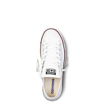 Converse Unisex Chuck Taylor All Star Low Top Optical White Sneakers - 7 B(M) US Women / 5 D(M) US M...