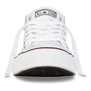 Converse Unisex Chuck Taylor All Star Low Top Optical White Sneakers - 7 B(M) US Women / 5 D(M) US Men