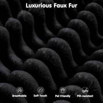 ovios 104" Cloud Sectional Couch with L-Shape Chaise,Modern Modular Sofa with Deep Seat, Upholstered Couches for Living Room Bedroom,No Assembly Required, Black (Plush Corduroy Fabric)