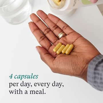 Nutrafol Women's Hair Growth Supplements, for Women Ages 18-44, Clinically Proven Hair Supplement for Visibly Thicker and Stronger Hair, Dermatologist Recommended - 1 Month Supply, 1 Refill Pouch