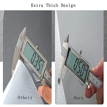 Bikoplmn Non Adhesive Shelf Liners for Kitchen Organization