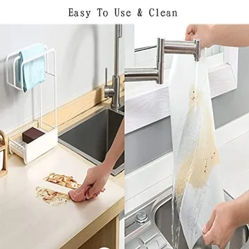 Bikoplmn Non Adhesive Shelf Liners for Kitchen Organization