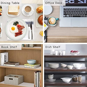 Bikoplmn Non Adhesive Shelf Liners for Kitchen Organization