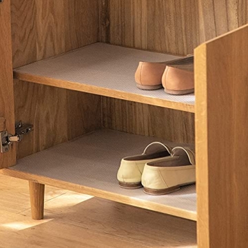 Bikoplmn Non Adhesive Shelf Liners for Kitchen Organization