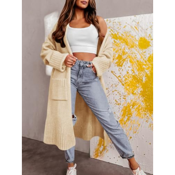 Danedvi Long Cardigan Sweater for Women Fall 2024