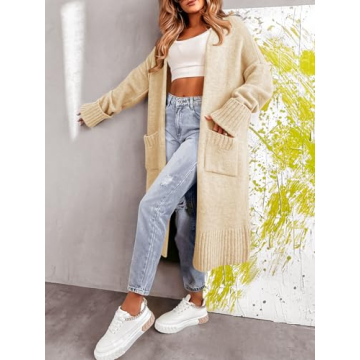 Danedvi Long Cardigan Sweater for Women Fall 2024