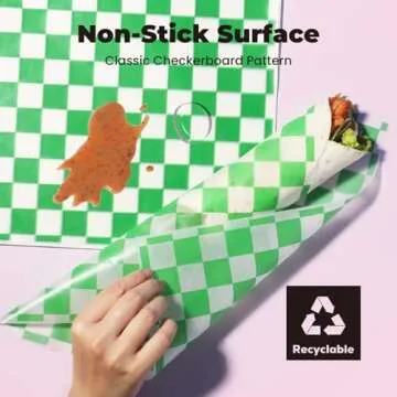 Fit Meal Prep 250 Deli Paper Sheets - Grease-Proof Wax Paper