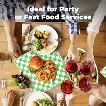 Fit Meal Prep 250 Deli Paper Sheets - Grease-Proof Wax Paper