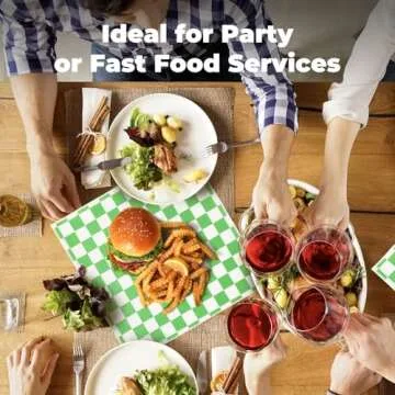 Fit Meal Prep 250 Deli Paper Sheets - Grease-Proof Wax Paper