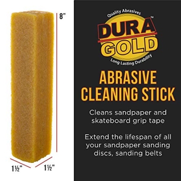 Dura-Gold Abrasive Cleaning Stick for Sanding Discs & Grip Tape