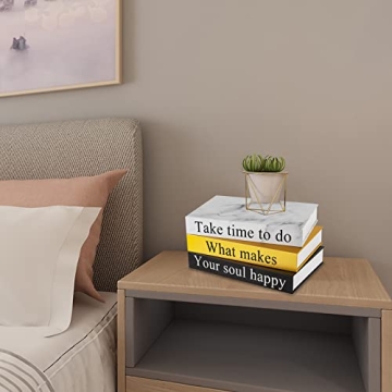 YD SZ YADOO Decorative Book Set for Home Decor