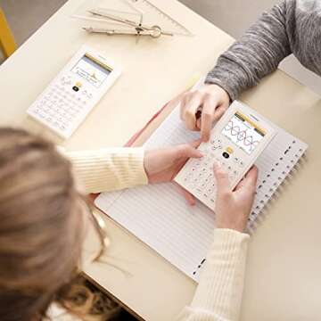 NumWorks Graphing Calculator - Modern Math & Coding Tool