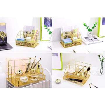 yuun Desk Organizers Set for Elegant Workspace Storage