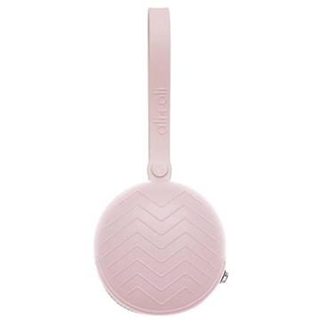 Ali+Oli Silicone Pacifier Holder Case in Pink