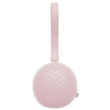 Ali+Oli Silicone Pacifier Holder Case in Pink
