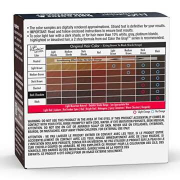 Light Mountain Henna Hair Color & Conditioner - Dark Chocolate Hair Dye for Men/Women, Organic Henna...