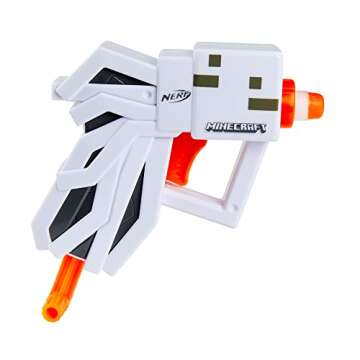 Nerf MicroShots Minecraft Ghast Mini Blaster for Kids