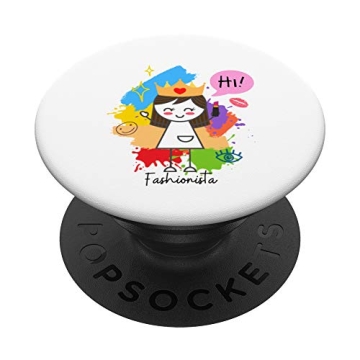 Fashion with Carolina Rezende Cute Design PopSockets PopGrip - Stylish & Functional Phone Accessory