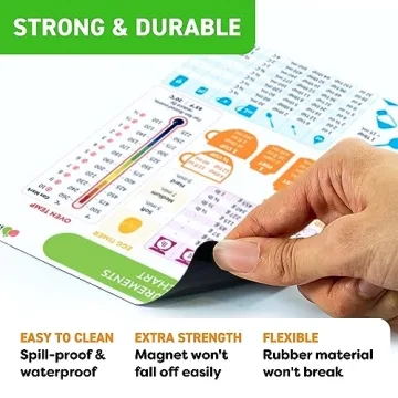 Effortless Cooking with Our Kitchen Conversion Chart Magnet