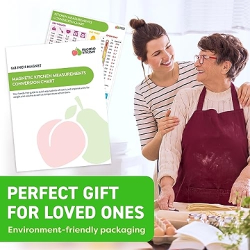 Effortless Cooking with Our Kitchen Conversion Chart Magnet