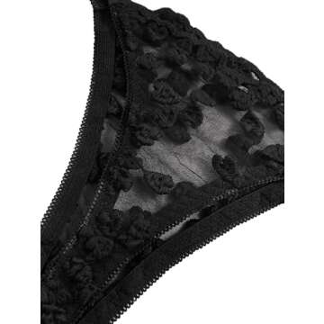 Lilosy Sexy Underwire Push Up Lingerie Set for Women