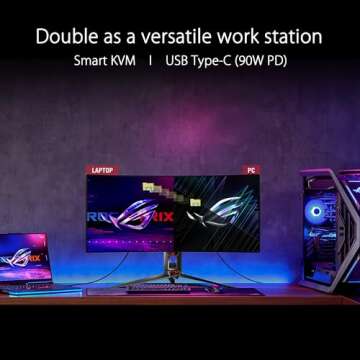 ASUS ROG Swift 34” OLED Gaming Monitor - 240Hz Performance