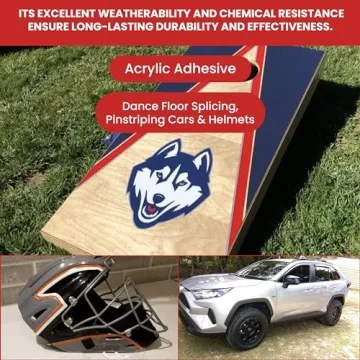 GGR Supplies Durable Pinstriping Dance Floor Tape - 36 Yds