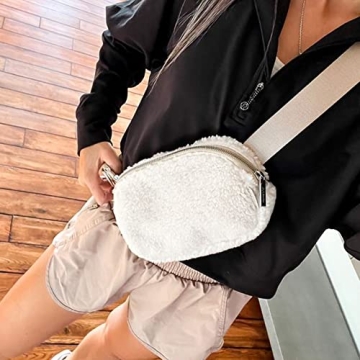 OVILUP Sherpa Belt Bag Perfect for Travel and Daily Use