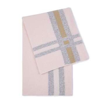 RIONA Women's 100 Australian Merino Wool Cold Weather Scarf Knitted Soft Warm Neckwear Wrap Shawl