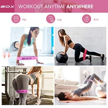 EOX Non-Slip Fabric Resistance Bands for Ultimate Fitness