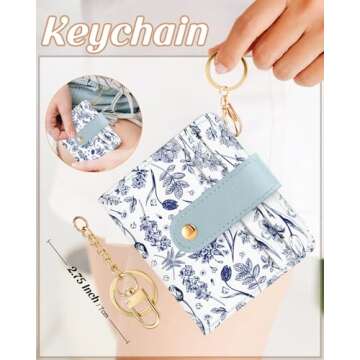 Bistup Wallet for Women Cute RFID Card Holder