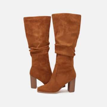 Stylish Juliet Holy Women Knee High Boots for Comfort