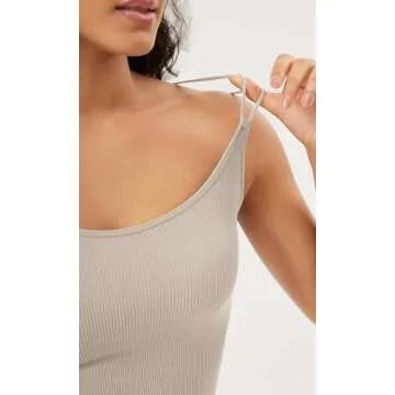 Stylish ODODOS Women's Crop 3-Pack Seamless Yoga Tops