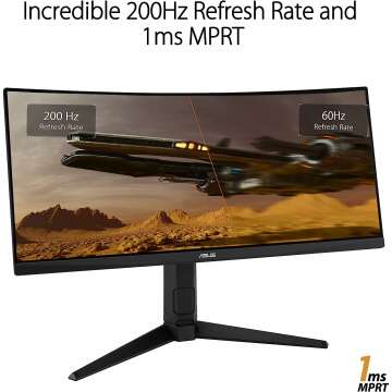 ASUS TUF 30” Ultrawide Curved HDR Monitor 200Hz