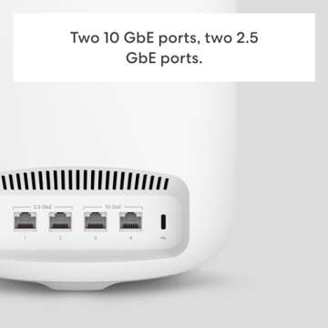 Amazon eero Max 7 mesh wifi system (newest model) - Supports internet plans up to 10 Gbps, Coverage up to 7,500 sq. ft., Connect 200+ devices, 3-pack
