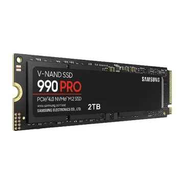 SAMSUNG 990 PRO SSD - 7,450 MB/s M.2 NVMe Drive