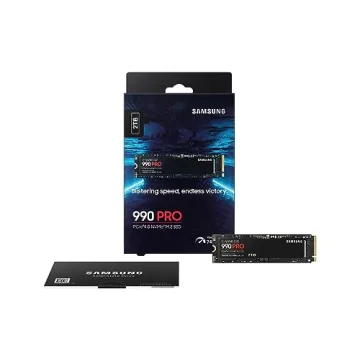 SAMSUNG 990 PRO SSD - 7,450 MB/s M.2 NVMe Drive