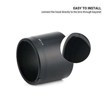 Lens Hood for Canon RF 800mm f/11 is STM, RF 200-800mm f/6.3-9 is USM Lens on EOS R6 R5 RP R Ra Camera,Reversible Lens Shade Replace Canon ET-101 Hood, Compatible with 95mm Filters and 95mm Lens Cap