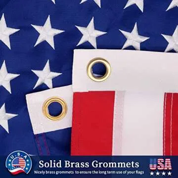 Durable 3x5 American Flag - Heavy Duty Outdoor Premium Quality