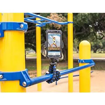 ARKON 11 inch Tripod Mount with Phone Holder for Video Retail Black, Model: RVTRIXL