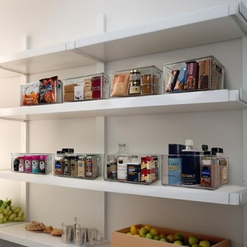 ClearSpace Storage Bins for Kitchen Organization & Pantry